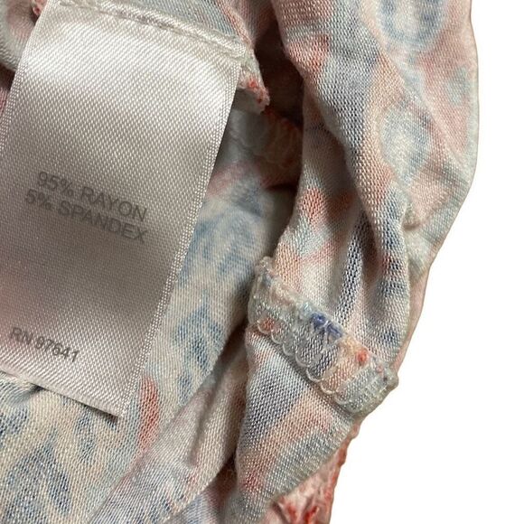 Womens J.Jill Stretch Sleeveless Spring Summer Dress Floral size XS - Picture 5 of 10